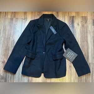 Lulu's Classic Black Blazer Jacket